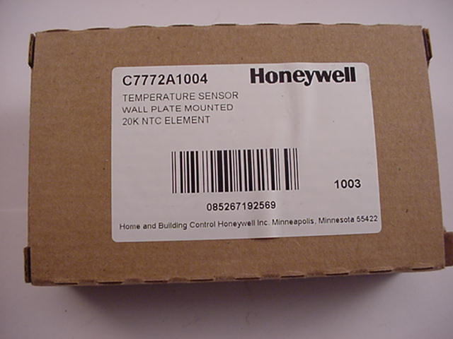 Honeywell C7772A1004 Room Temperature Sensor Ships Same Day of the Purchase