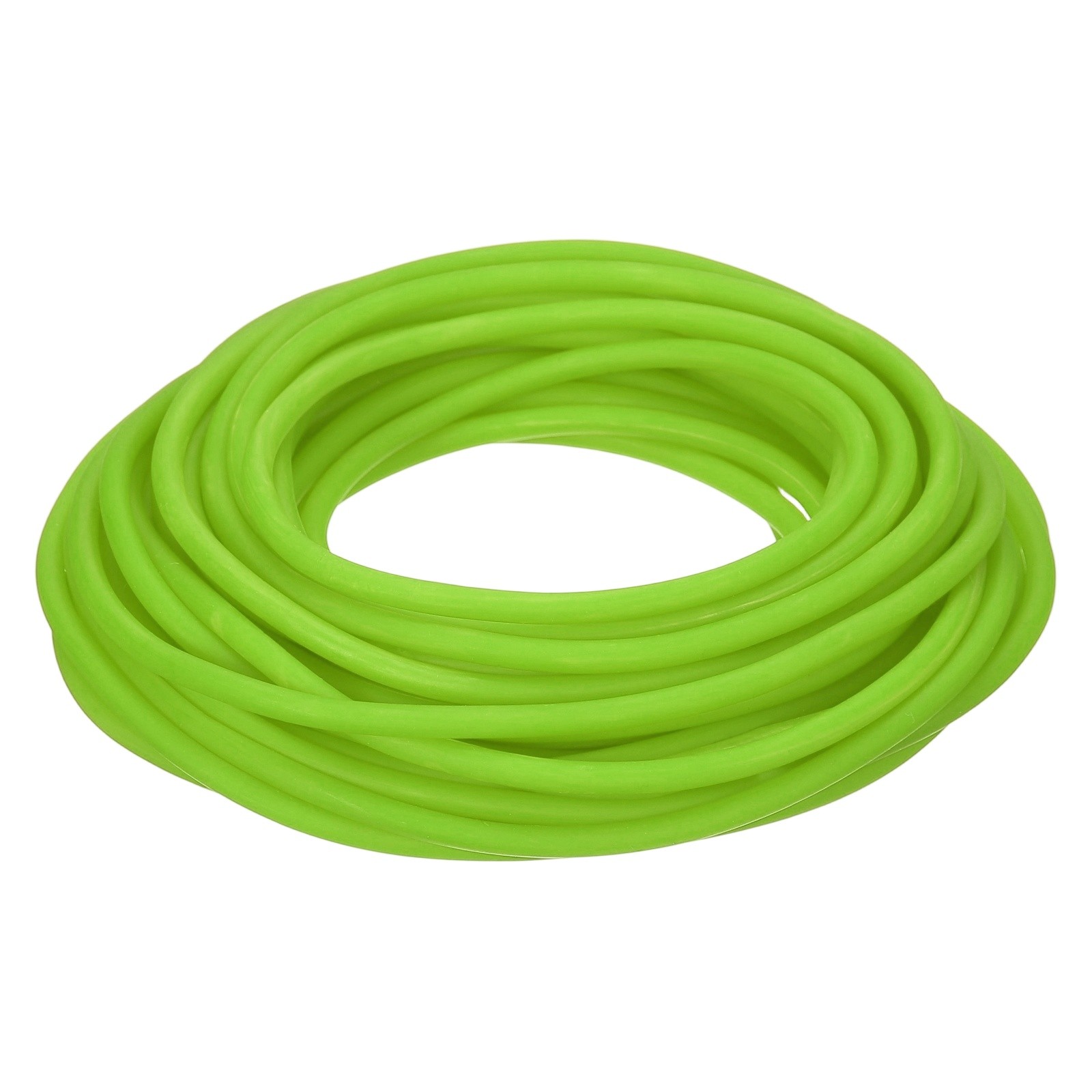 Natural Latex Rubber Band, 32.8FT Slingshots Band 0.18"x0.07"(ODxID) (Green)