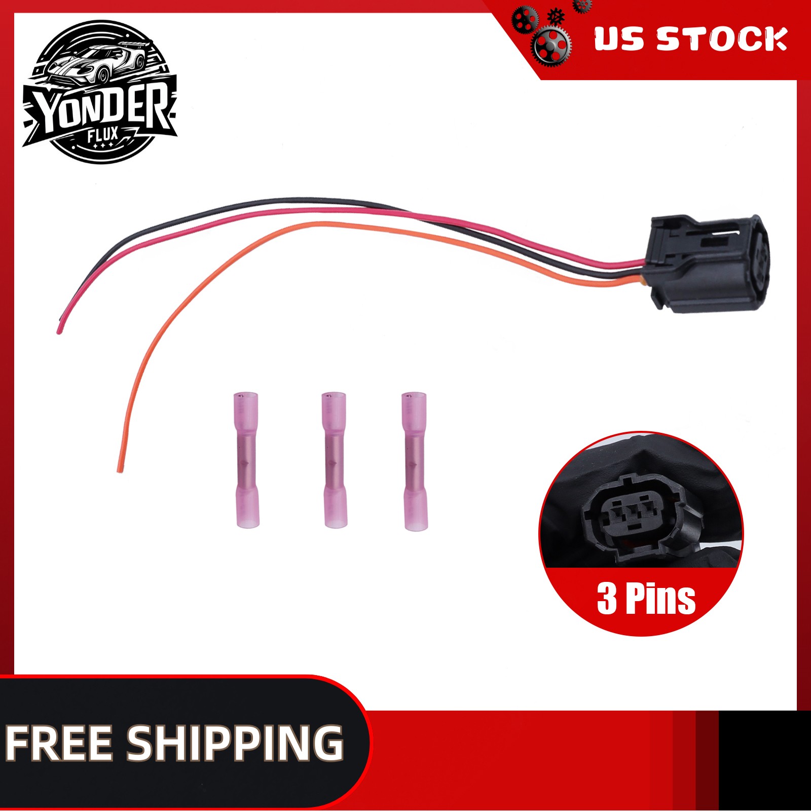 New 1X Cam Position Sensor Connector S2837 For CHEVROLET LEXUS TOYOTA SCION