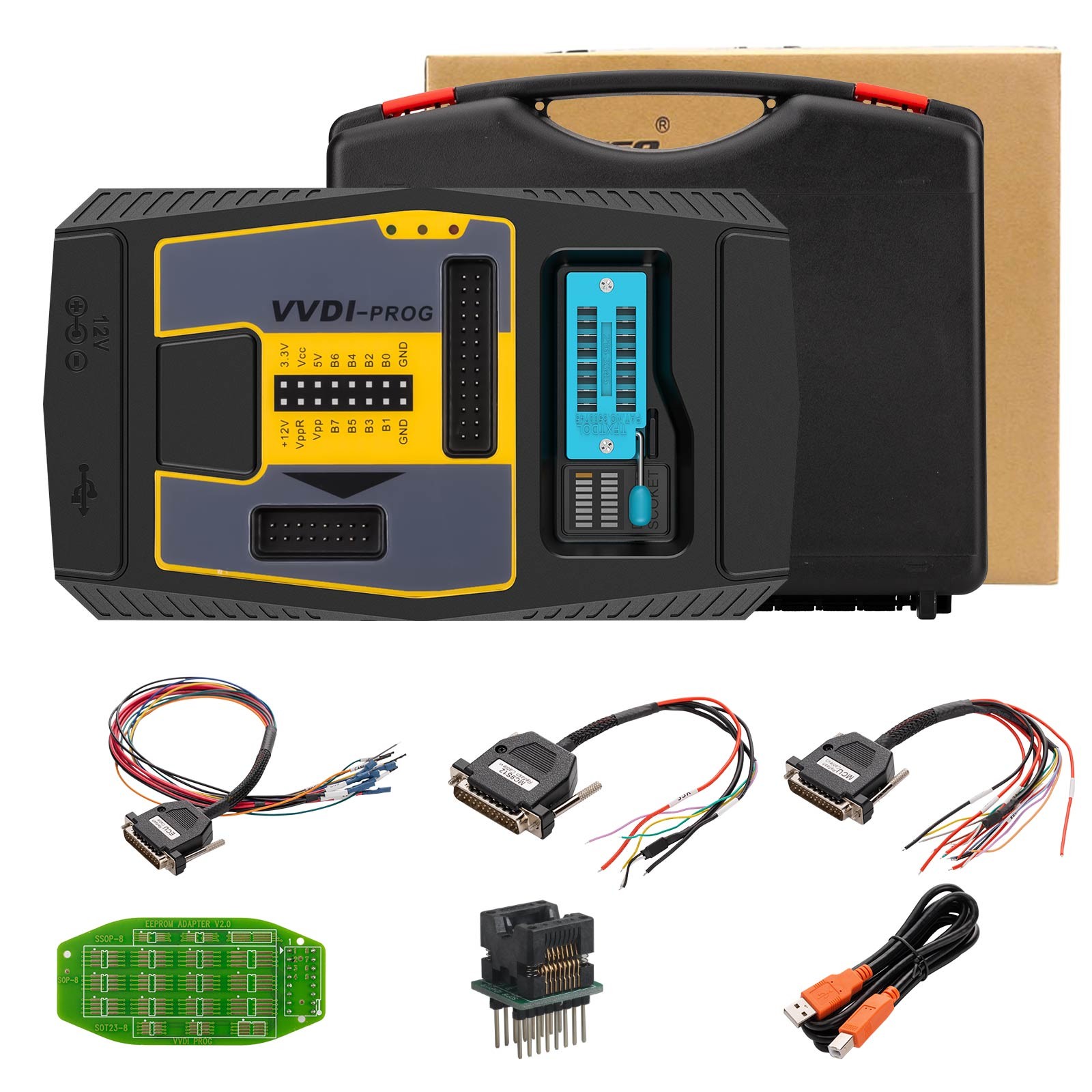 Xhorse VVDI PROG Programmer Diagnostic Tool Update Online Multi-Language V5.3.7