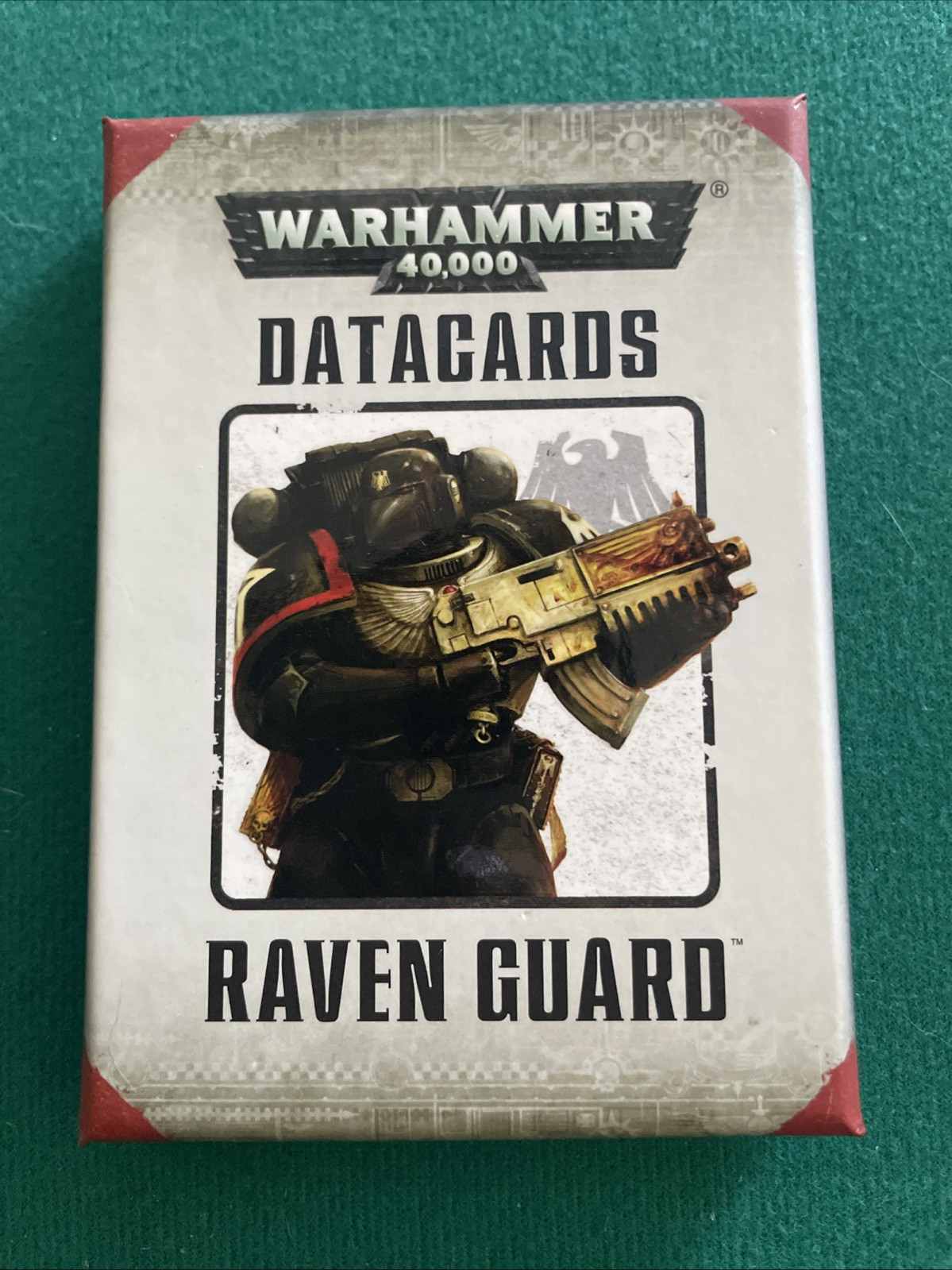 Warhammer 40k Datacards Raven Guard - Excellent Condition