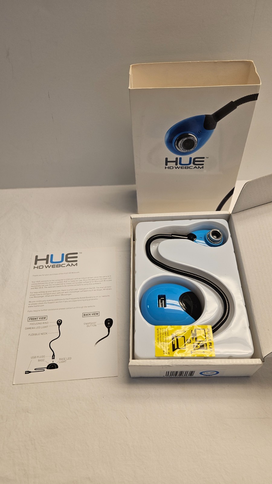Hue HD Webcam Blue