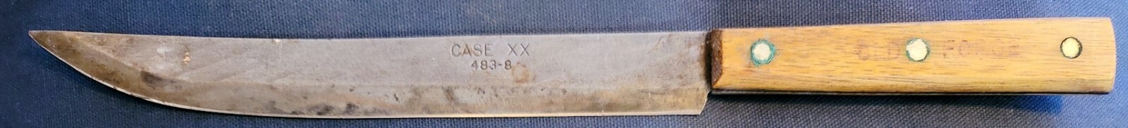 Vintage Case XX Knife Wood Handle #483-8