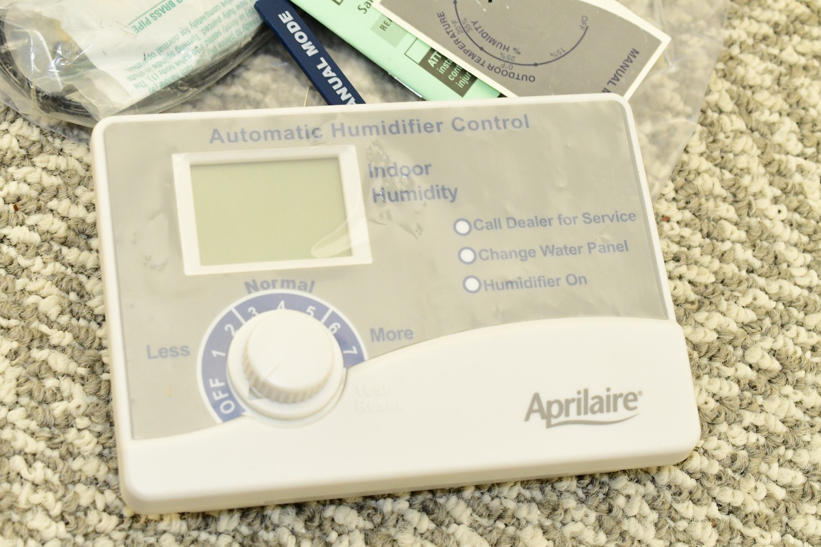 Aprilaire 62 Automatic Digital Humidistat Controller - White - UNUSED