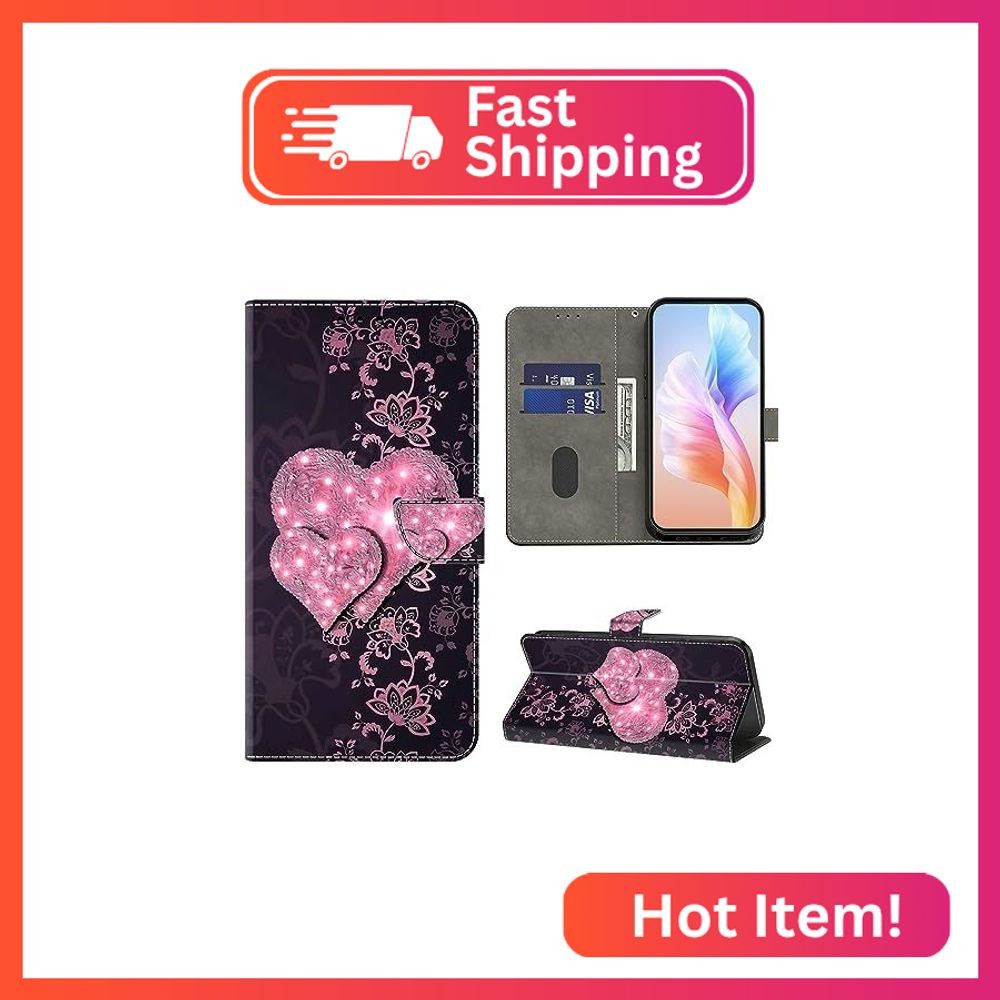 VODEFOX Case for Galaxy S23 Case Wallet, Flip Folio PU Leather Protective Cover