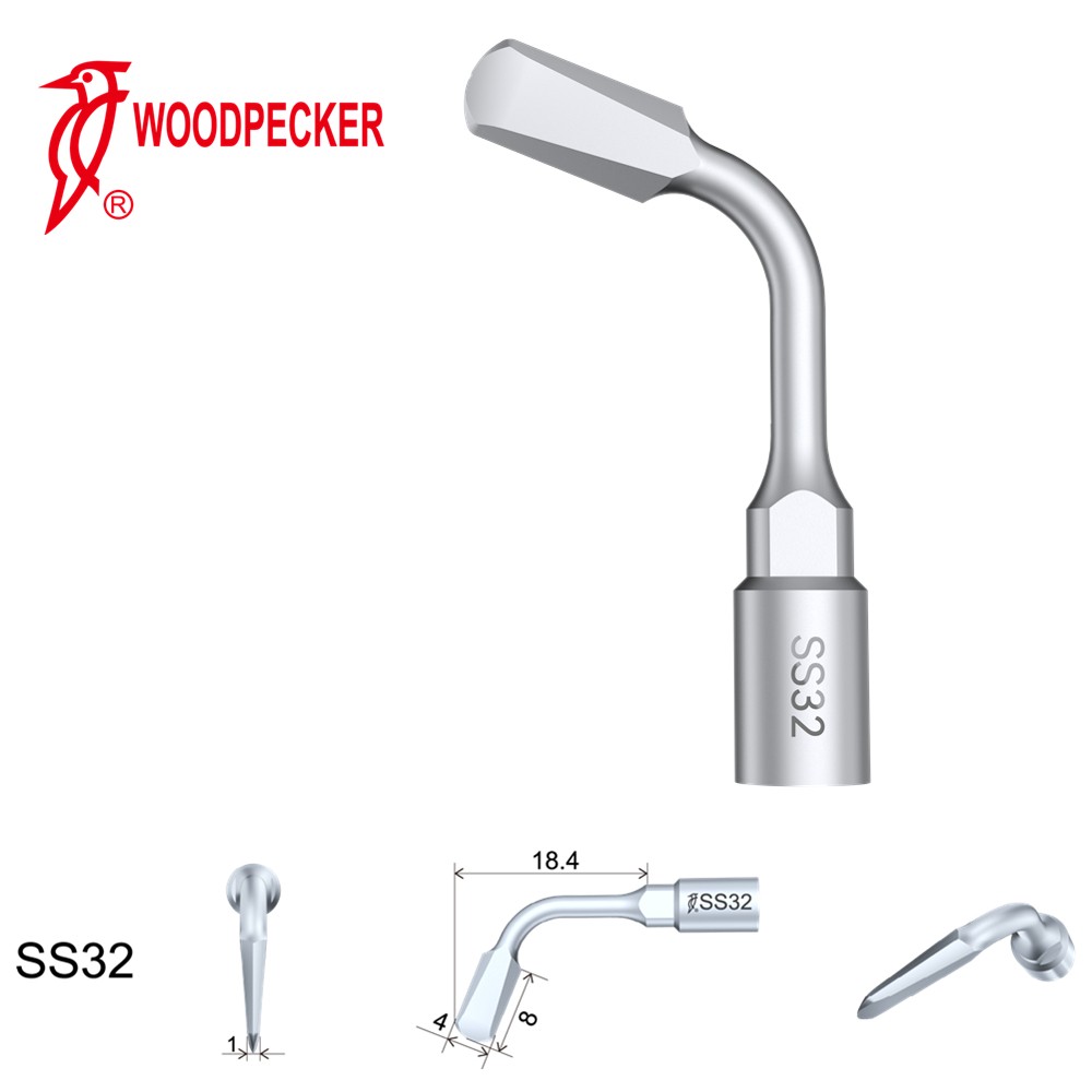 Woodpecker Dental Perio Bone Surgery Tips SS32 for Surgic Smart  & Satelec Perio