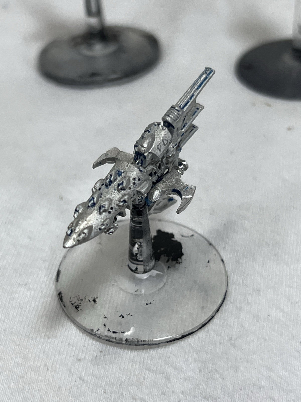 Battlefleet Gothic Eldar Aconite Frigate x3 - Stripped - Assembled GW