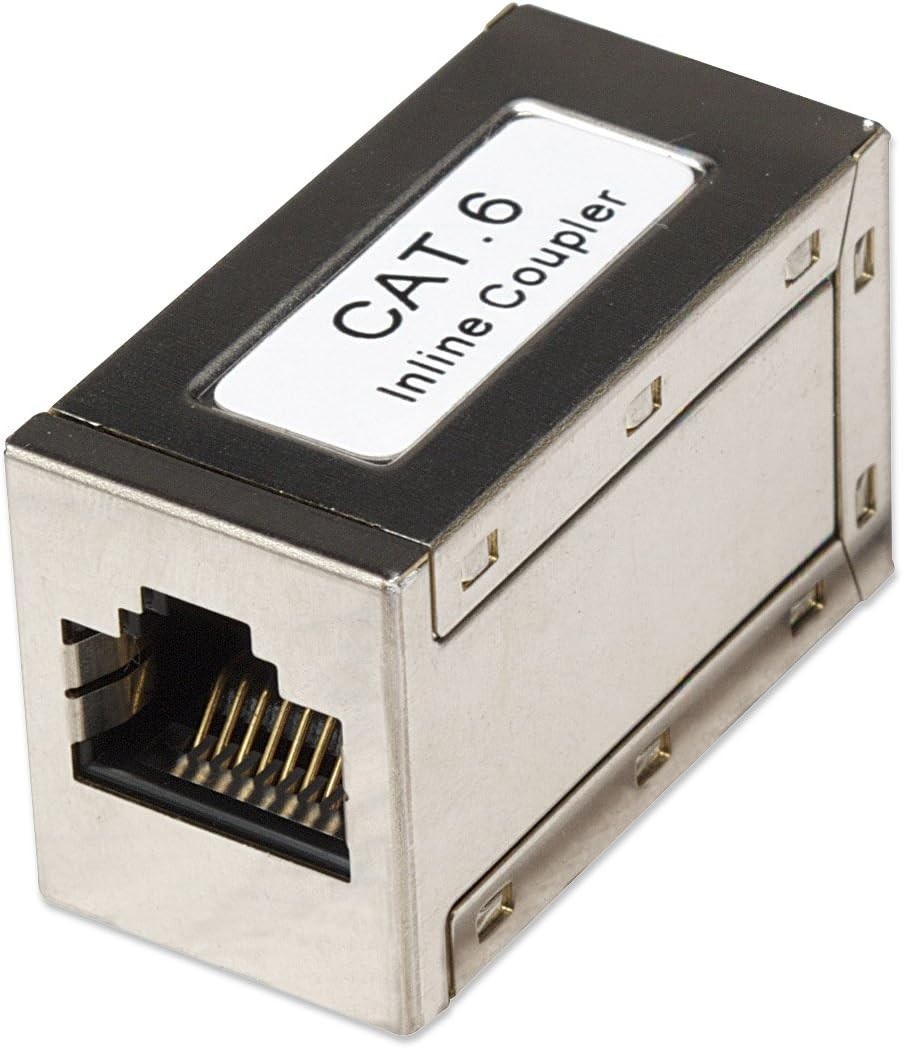 Intellinet RJ45 CAT6 FTP Network F/F InLine Coupler  505130
