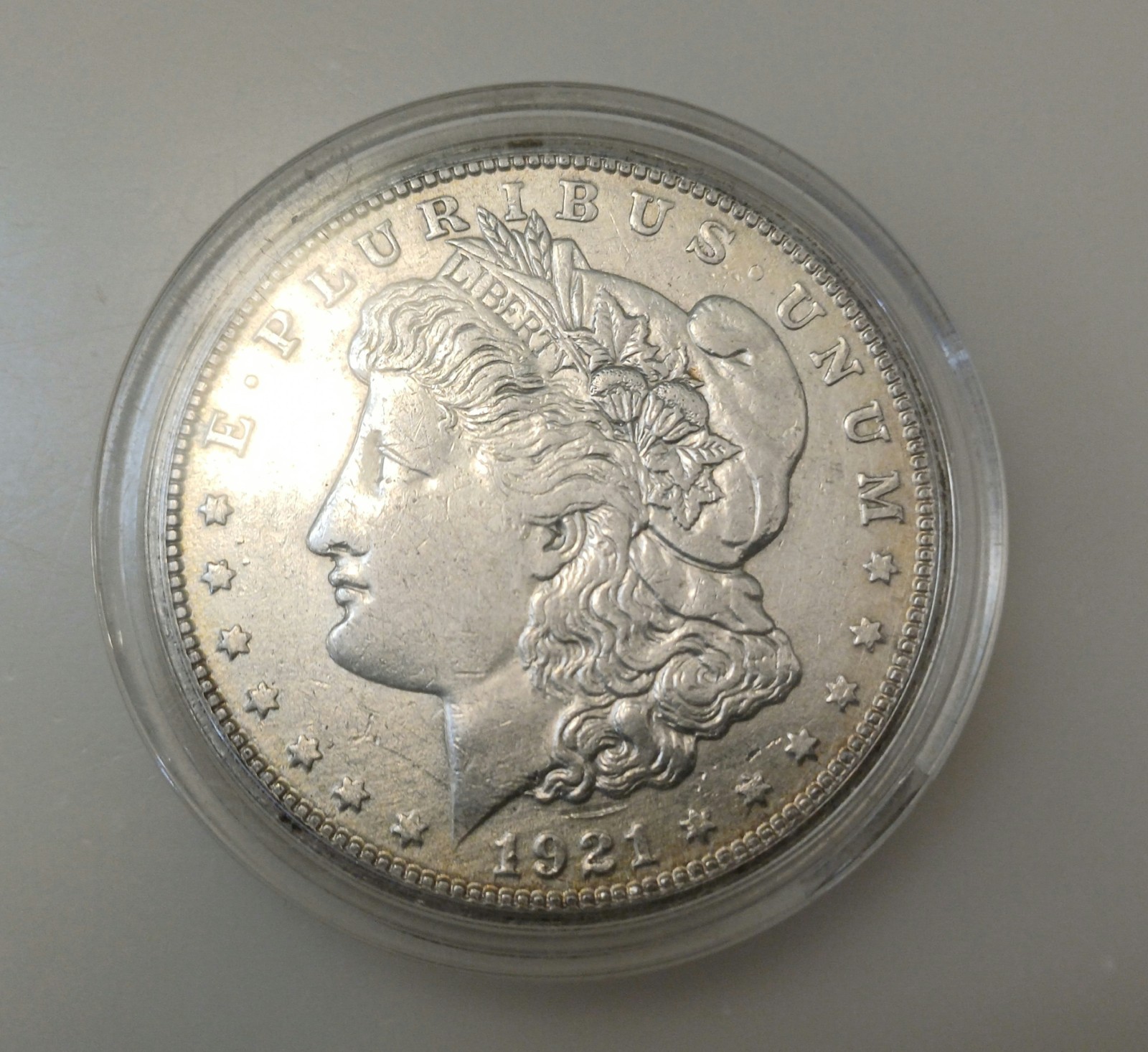 1921-S MORGAN SILVER DOLLAR COIN