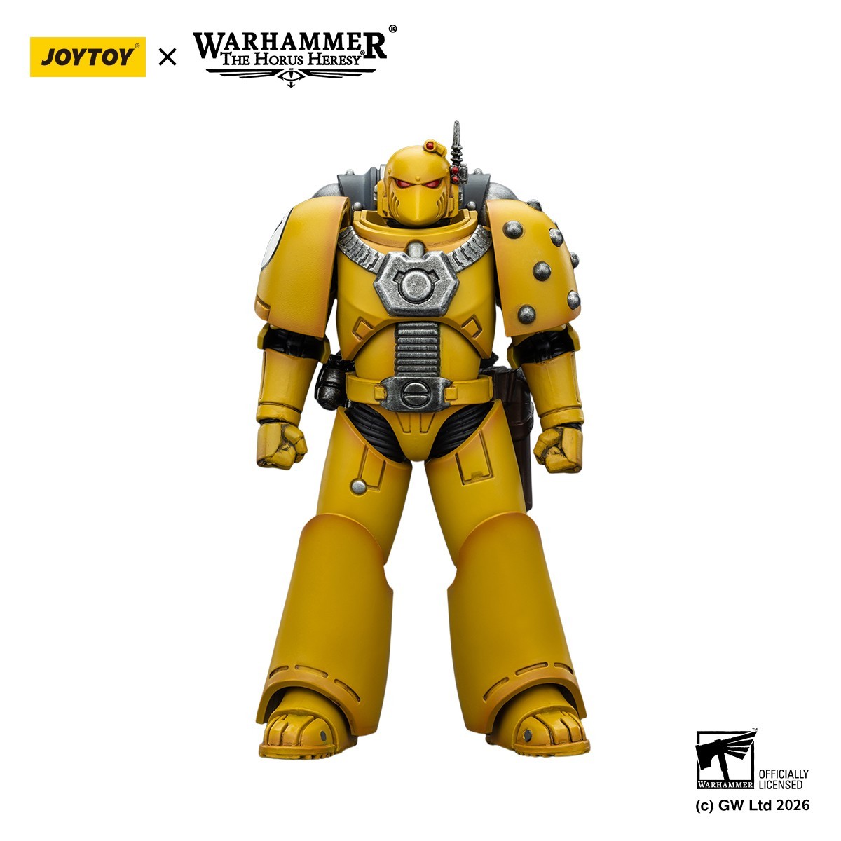 JOYTOY Warhammer 30K 1/18 Action Figure Imperial Fist MKVI Tactical Legionary
