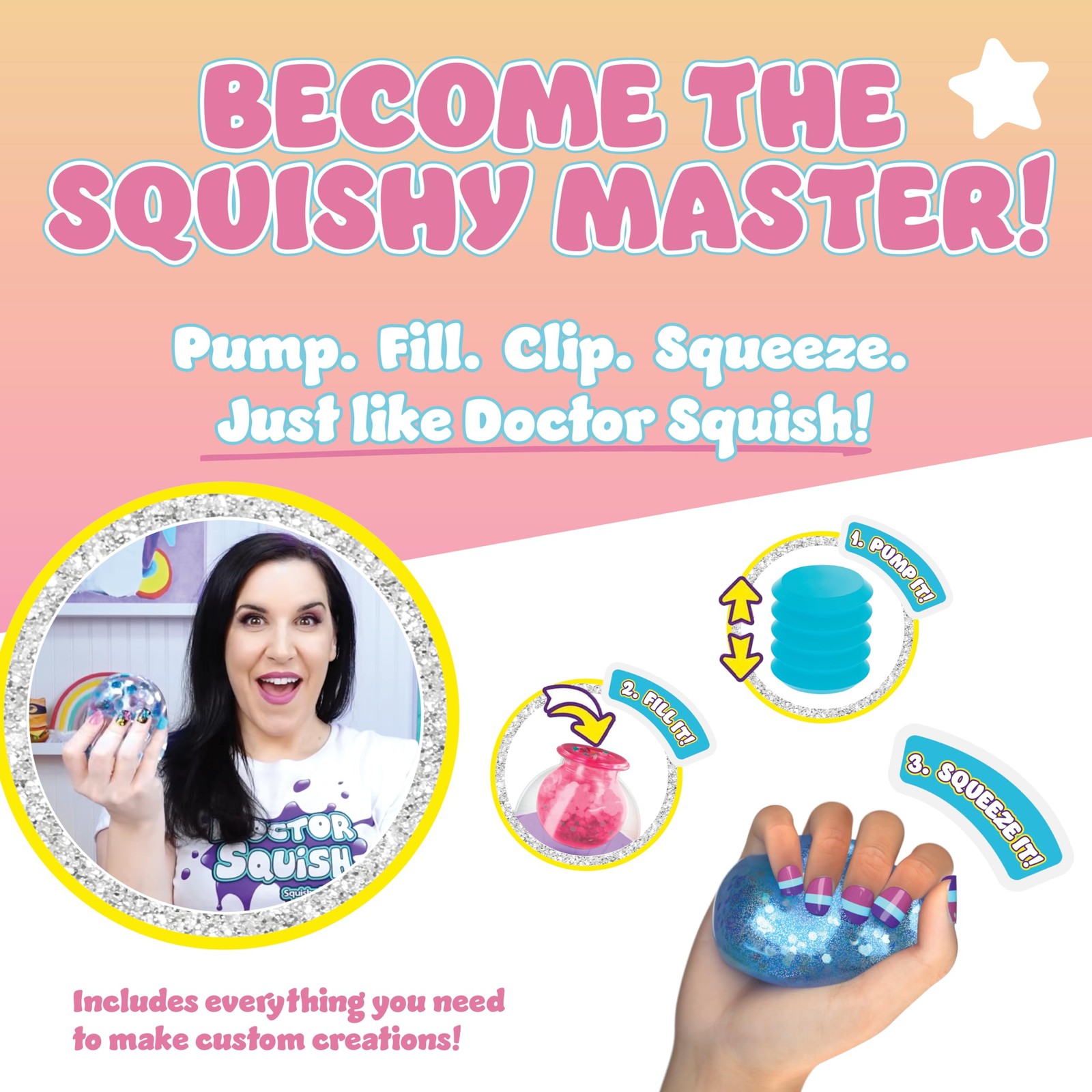 Mini Squishy Maker | DIY Squishy Making Kit for Kids Ages 5 & Up | Make Your ...