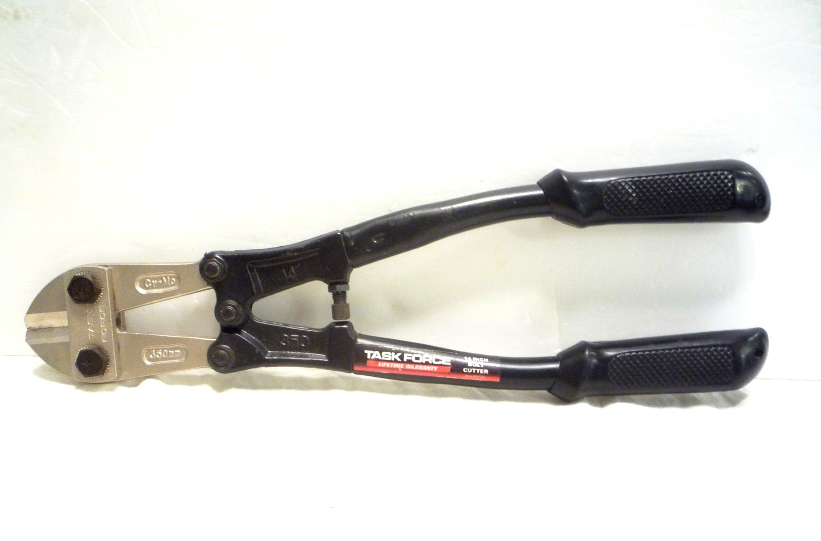 TASK FORCE 14 In Industrial Bolt Cutter Chromium-Molybdenum Steel - Lifetime Wty