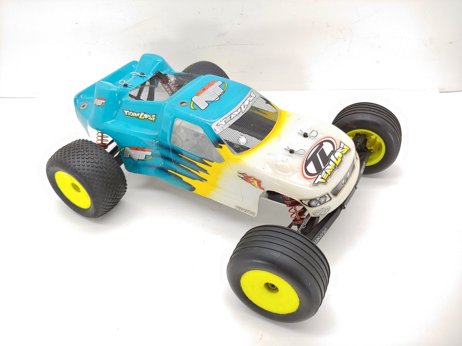 Rare Electric Converted Losi XXX-NT Sport 1/10 2wd Stadium Truck Roller Rolling