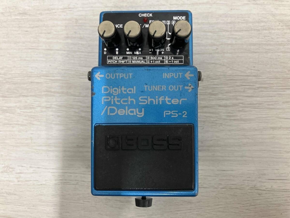 Boss PS-2 Digital Pitch Shifter Delay Good