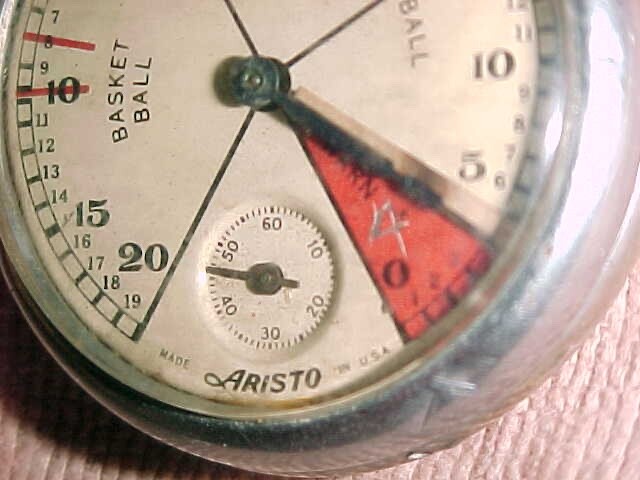 ARISTO SPORTS TIMER - Vintage Timer with Strap - RUNS and STOPS - 44mm