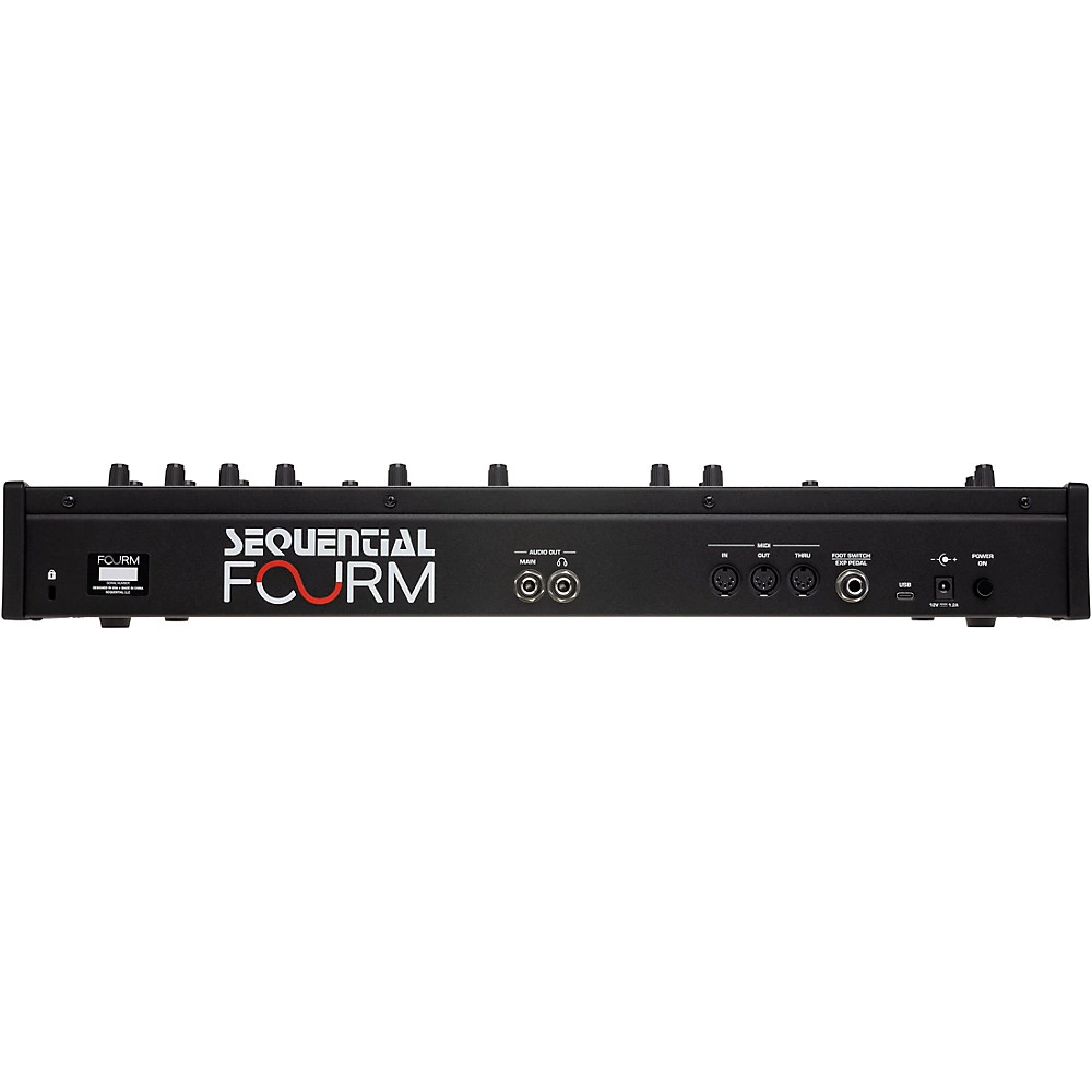 Sequential Fourm Compact Polyphonic Analog Synthesizer