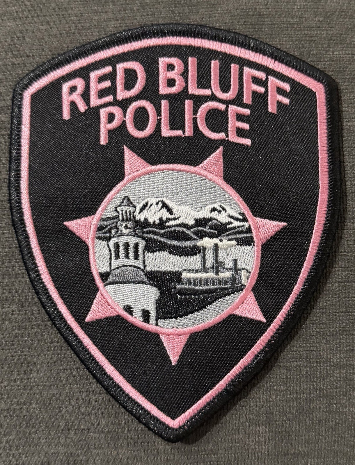 California Pink (Cancer Awareness) Red Bluff Police Dept.