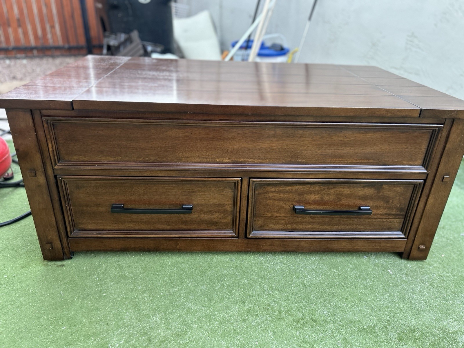 Beautiful wood Chest/table/desk