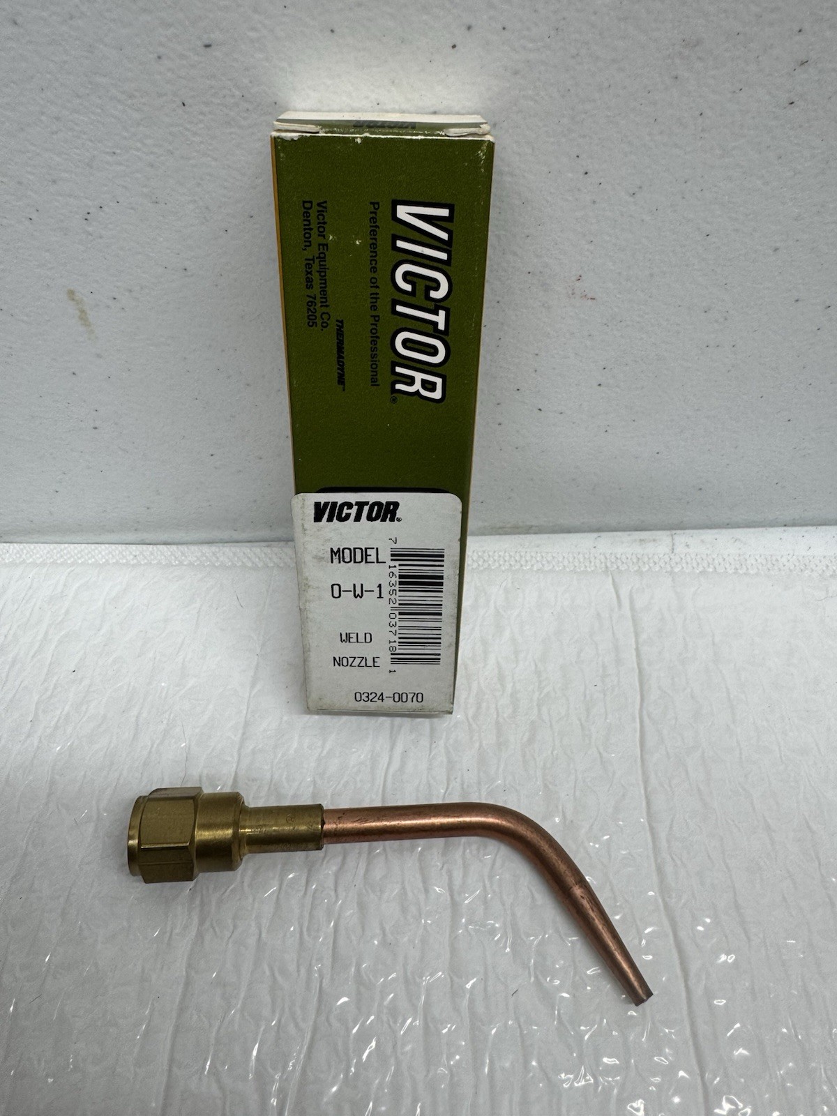 Victor 0-W-1 Welding Brazing Torch Tip 100 Series Fits 100C 100FC 0324-0070