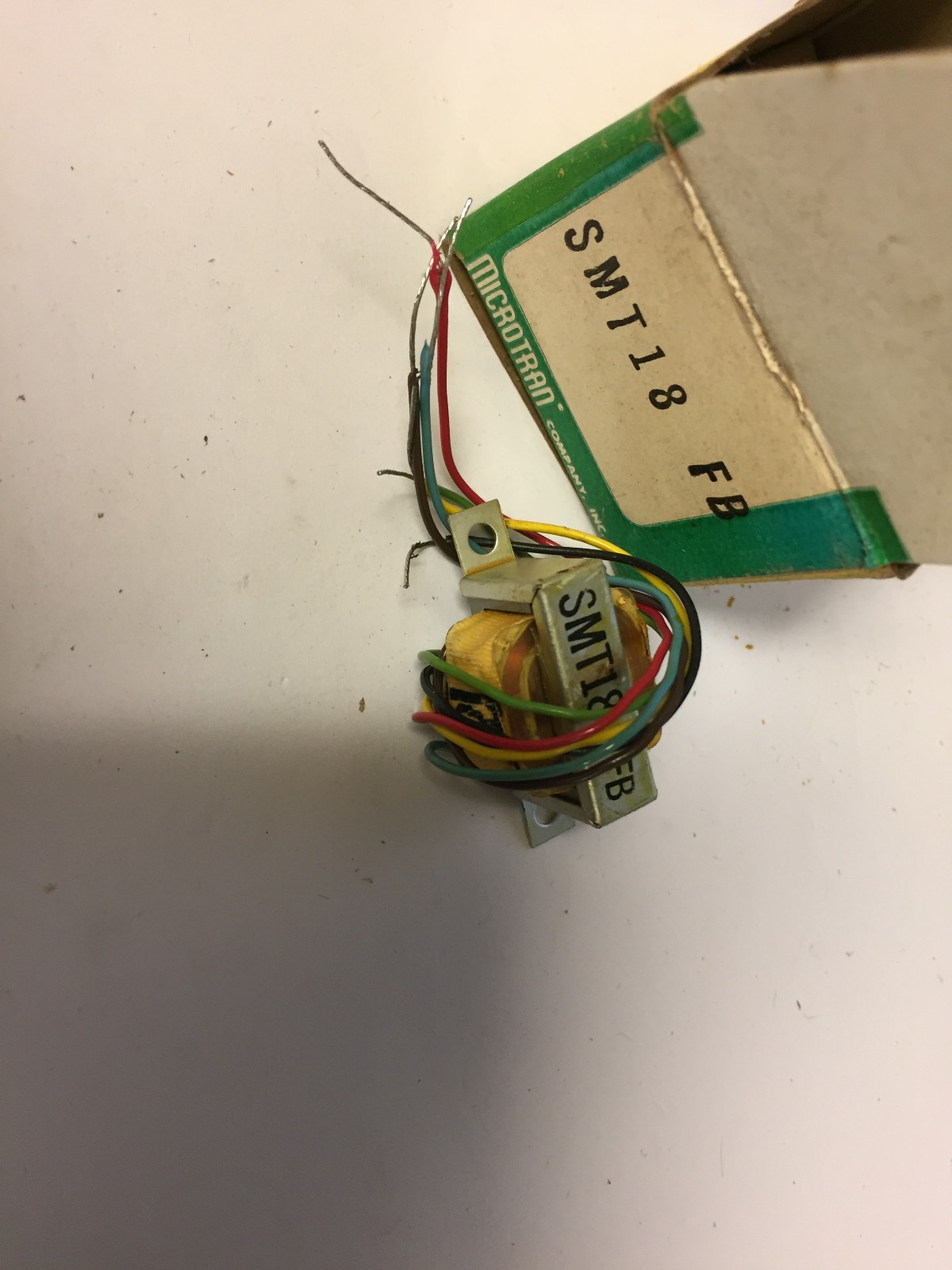SMT18-FB   MICROTRAN SUB  MINI AUDIO  TRANSFORMER  25,000 CT  PRI 1200  CT SEC