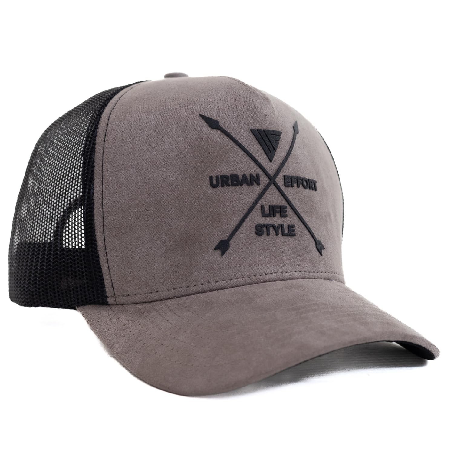 Urban Effort Lifestyle Trucker Hats for Men & Women Adjustable Medium, Gray