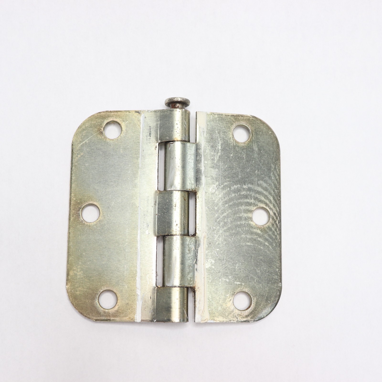 Hinge Residential Thickness Bright Nickel Finish 3-1/2" x 3-1/2" x 5/8" Radius