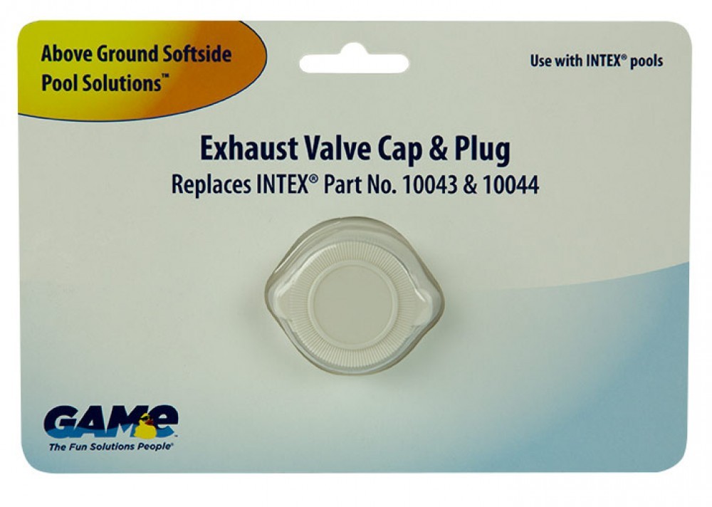 Exhaust Valve Cap & Plug w/ Washer For Swimming Pool Intex Pools