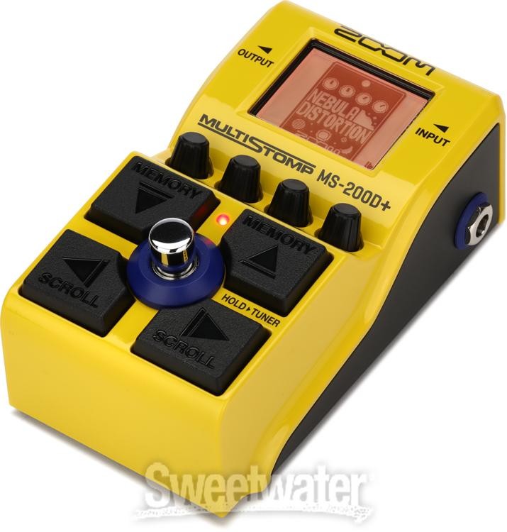 Zoom MS-200D+ MultiStomp Overdrive and Distortion Pedal
