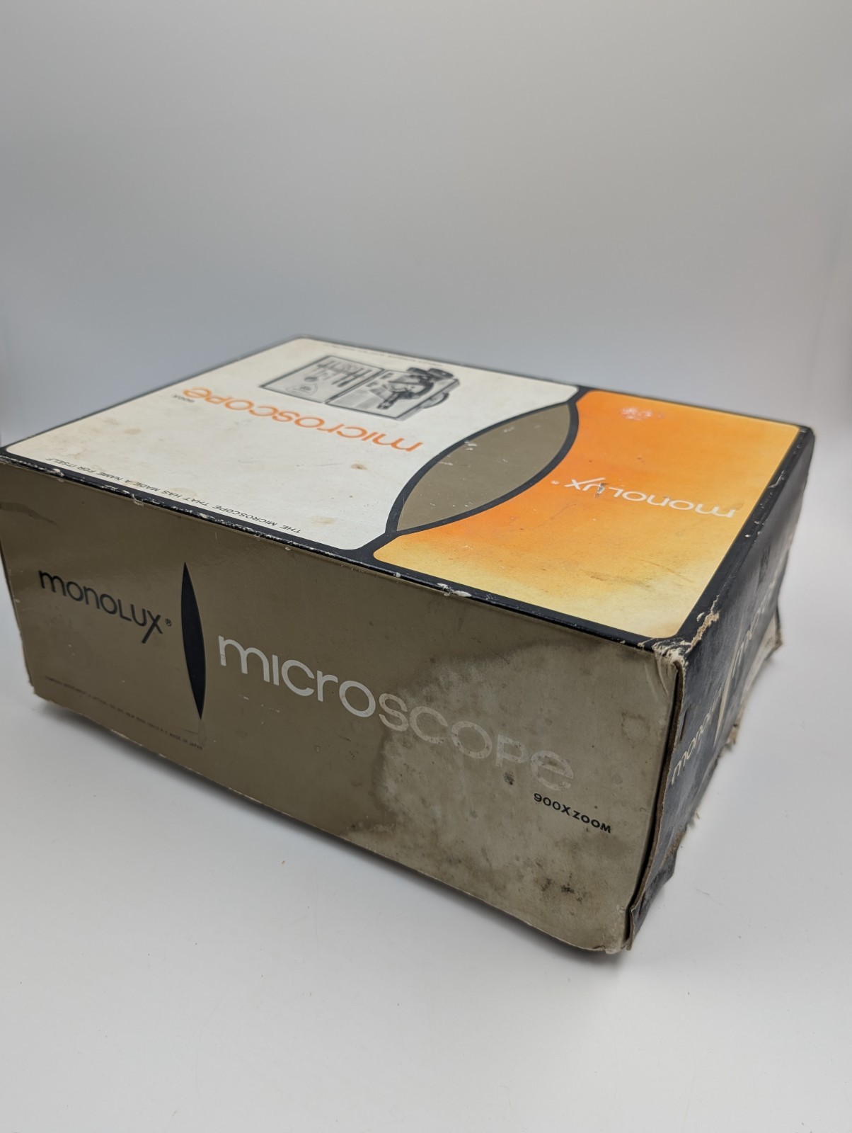 Vintage Monolux Microscope 900x With Case