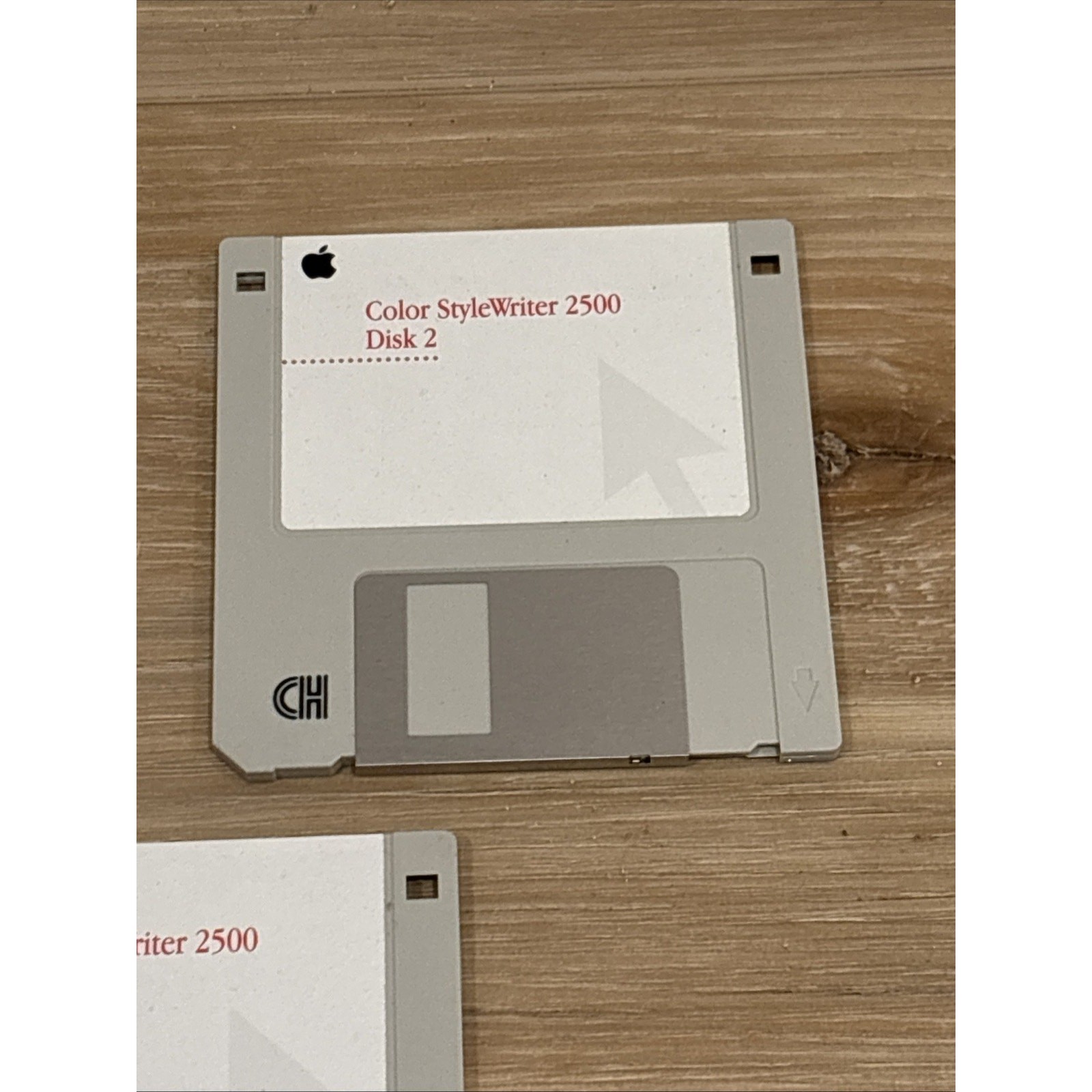 Apple Color StyleWriter 2500 Installation Floppy Disc Set 1-3