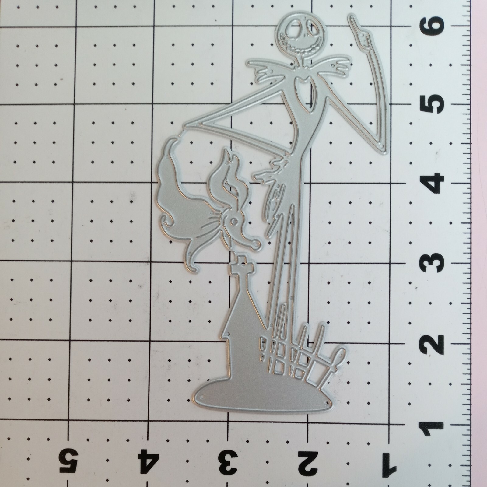 Universal Thin Metal Die Cut Tool Disney Nightmare Christmas Skellington spot