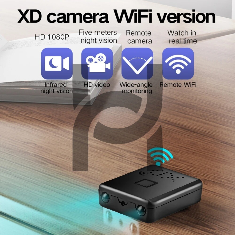 Smart Mini WiFi Camera Wireless 1080P HD Night Cam Home Security