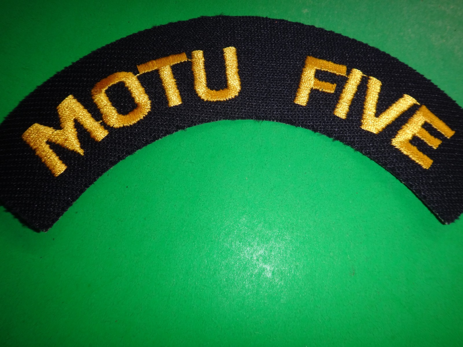 Mobile Technical Unit 5 MOTU FIVE Motu-5 US Navy Patch