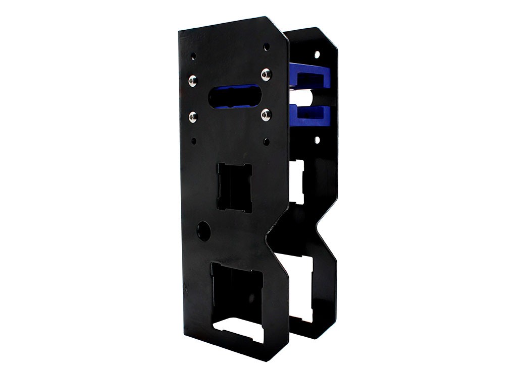Quick Products 1229.4322 Rack Collector Wall-Mount Storage Rack 1.25/2" 90lb Cap