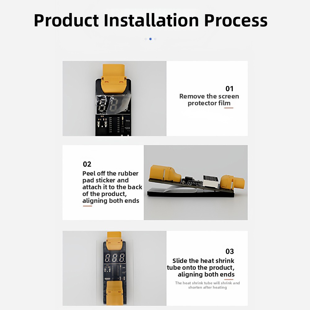Battery Flight Controller Short Circuit Protection Module with 2A Current Limit