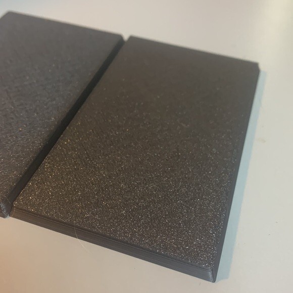 Pack of 2 60mm x 100mm Rectangle Solid Top Warhammer Wargames Bases