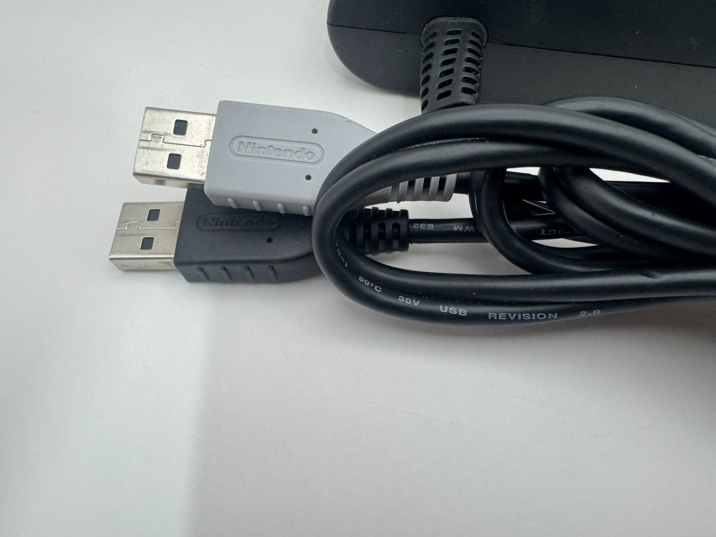 Nintendo Wii U Official OEM GameCube Controller Adapter WUP-028 Switch Tested