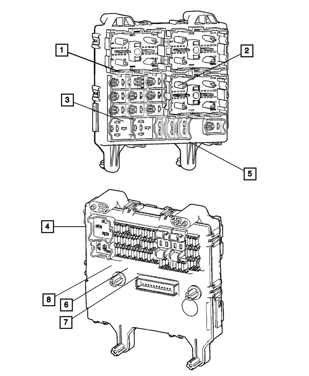Genuine Mopar Relay 56042216AB