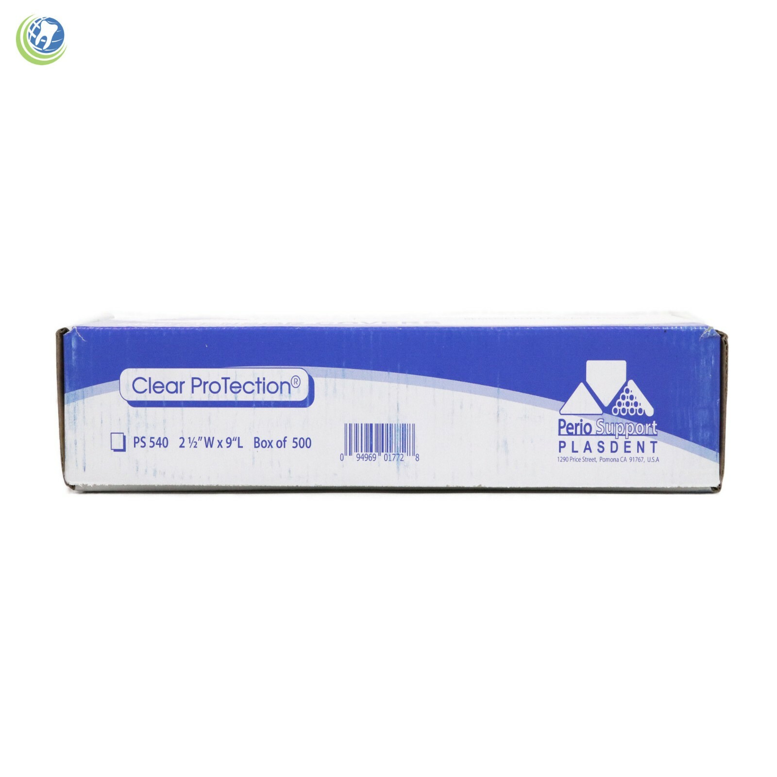 Plasdent Dental Digital X-Ray Sensor Cover Sleeves Sheaths 2 1/2"W x 9"L 500Box