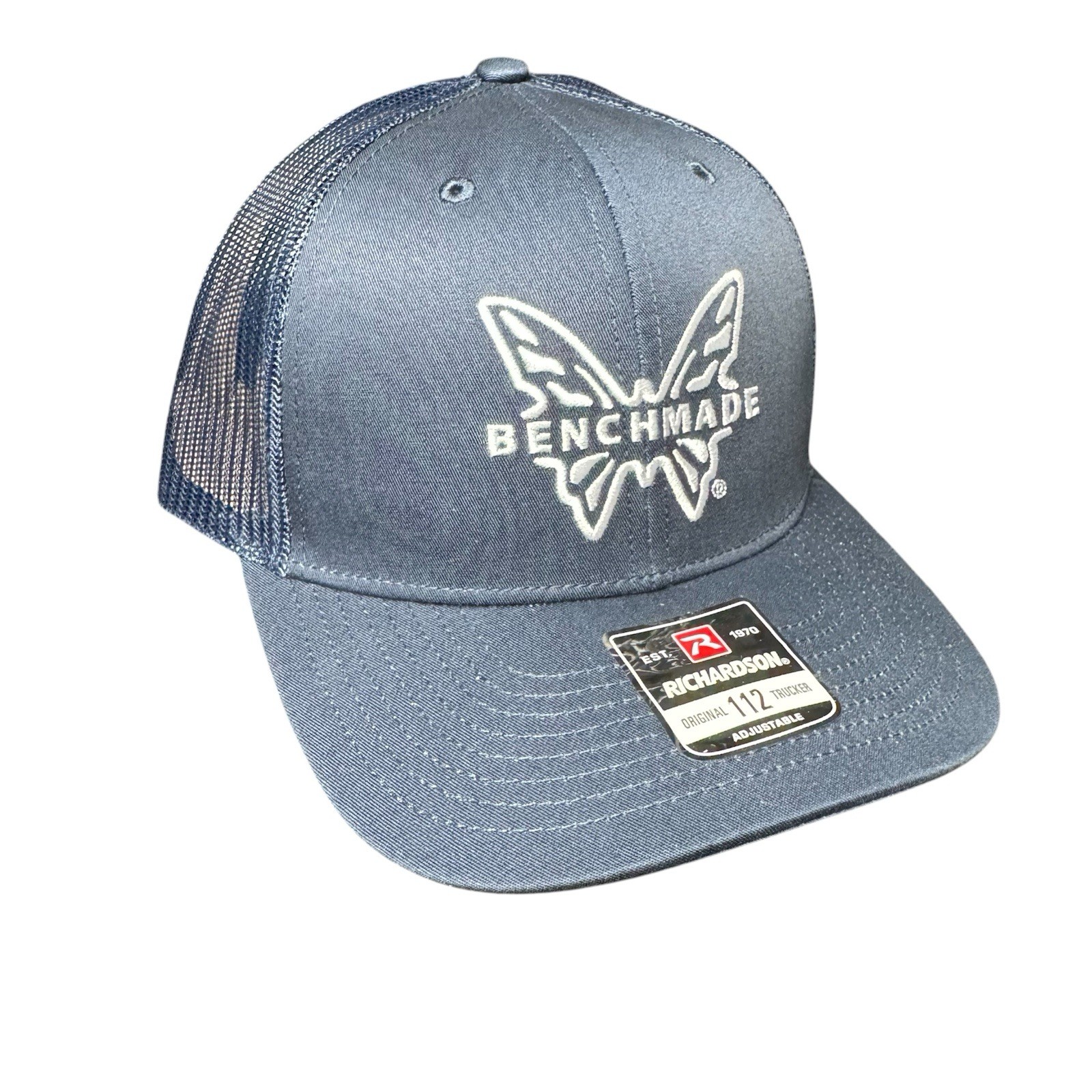 Benchmade Knife Company Knives Navy Blue Truckers Hat Richardson Snap Back