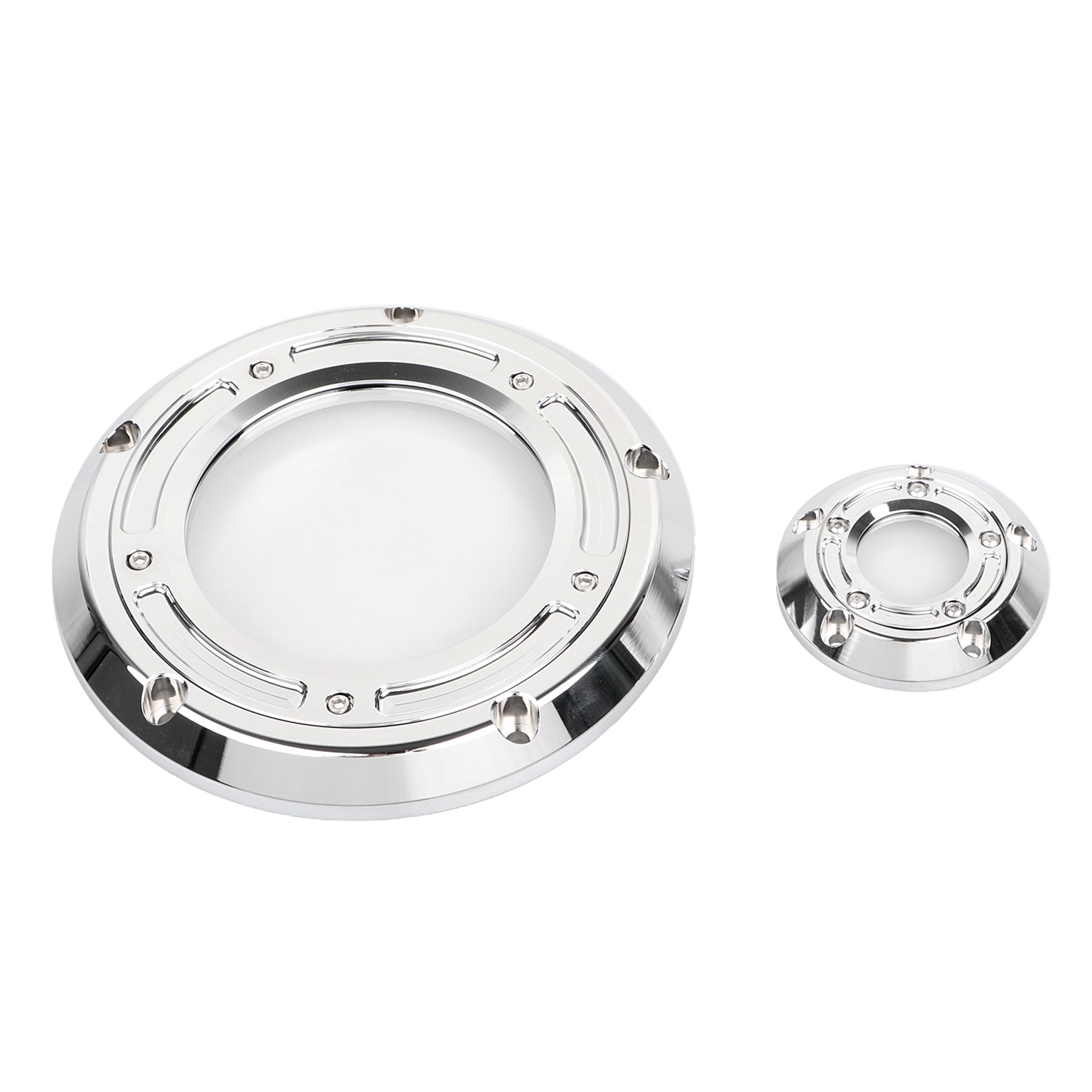 Chrome Derby Timing Timer Cover For Harley Road King Electra Glide FLHT FLHTC US