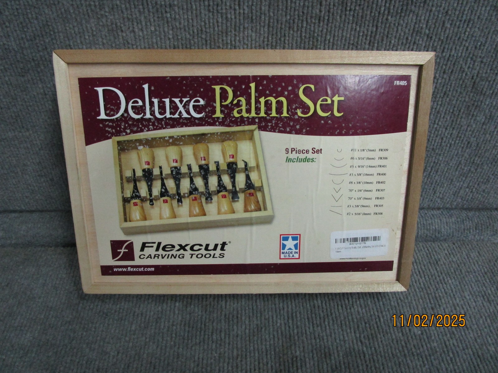 Flex Cut 9pc Deluxe Palm Set Model FR405