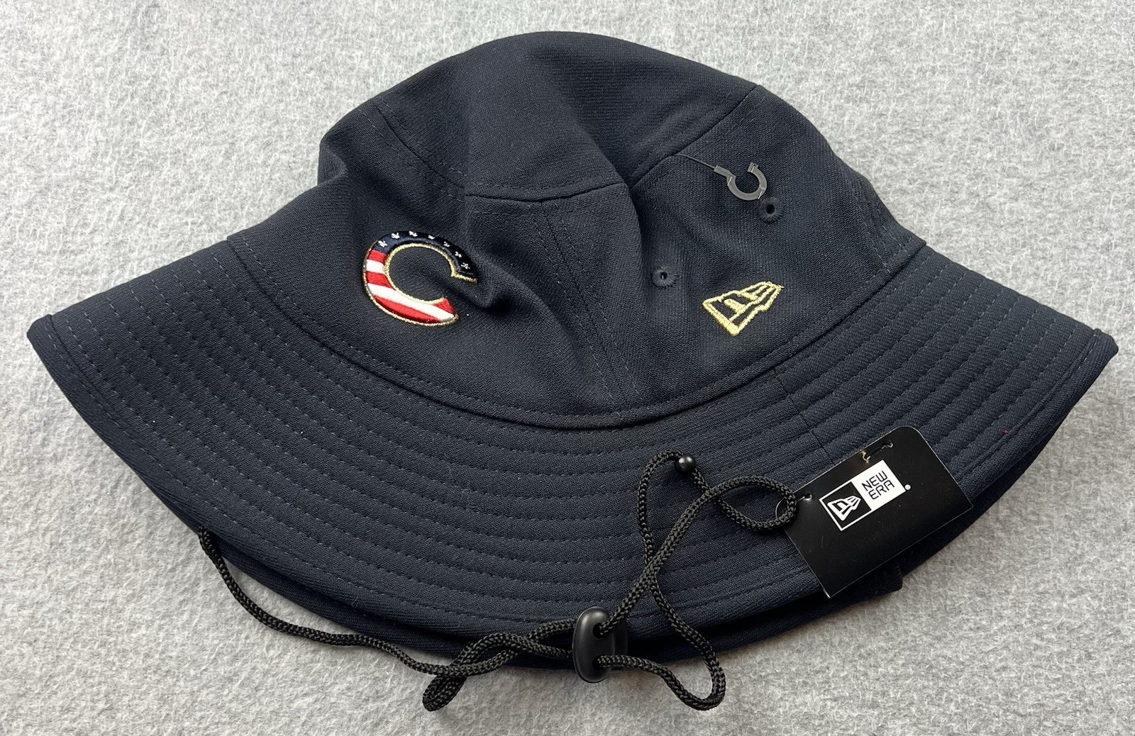 New Era Chicago Cubs 4th Of July Bucket Hat Navy Blue One Size NWT