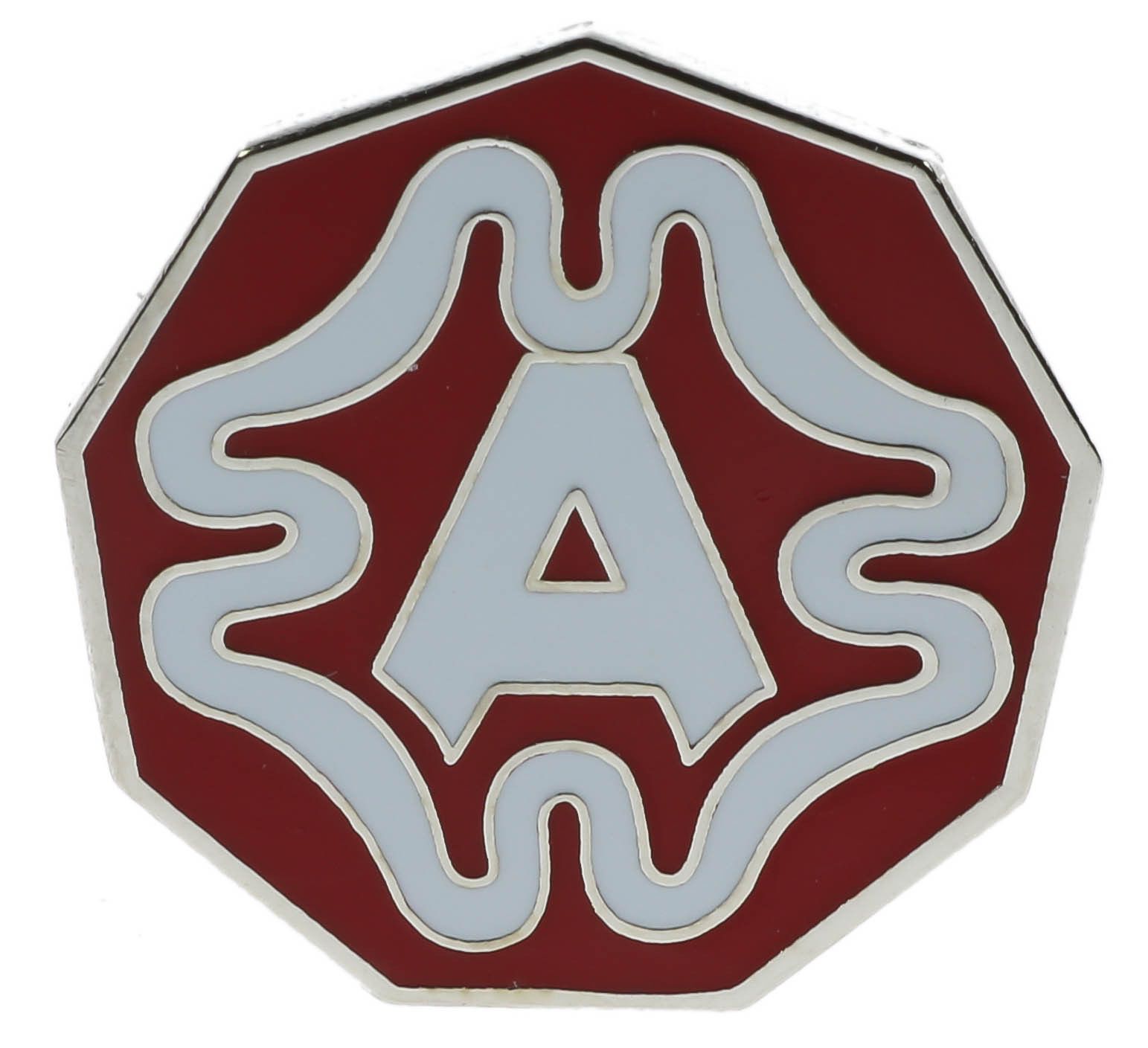 9th Ninth Army WWII AFRICOM Simpson Hat or Lapel Pin H15642 F4D20O