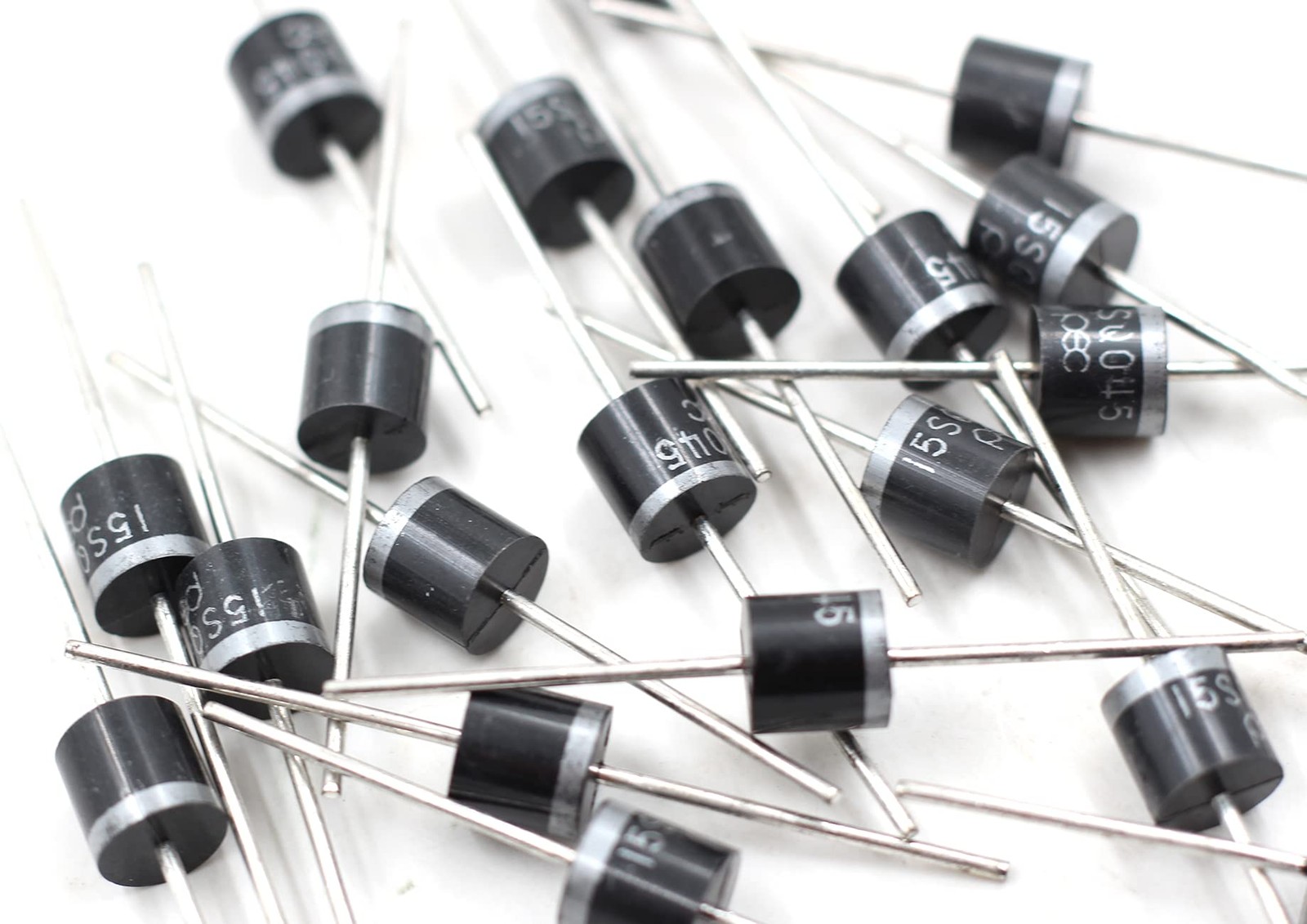 20pcs 10amp 15SQ045 Axial Schottky Blocking Diodes for Solar Cells Panel