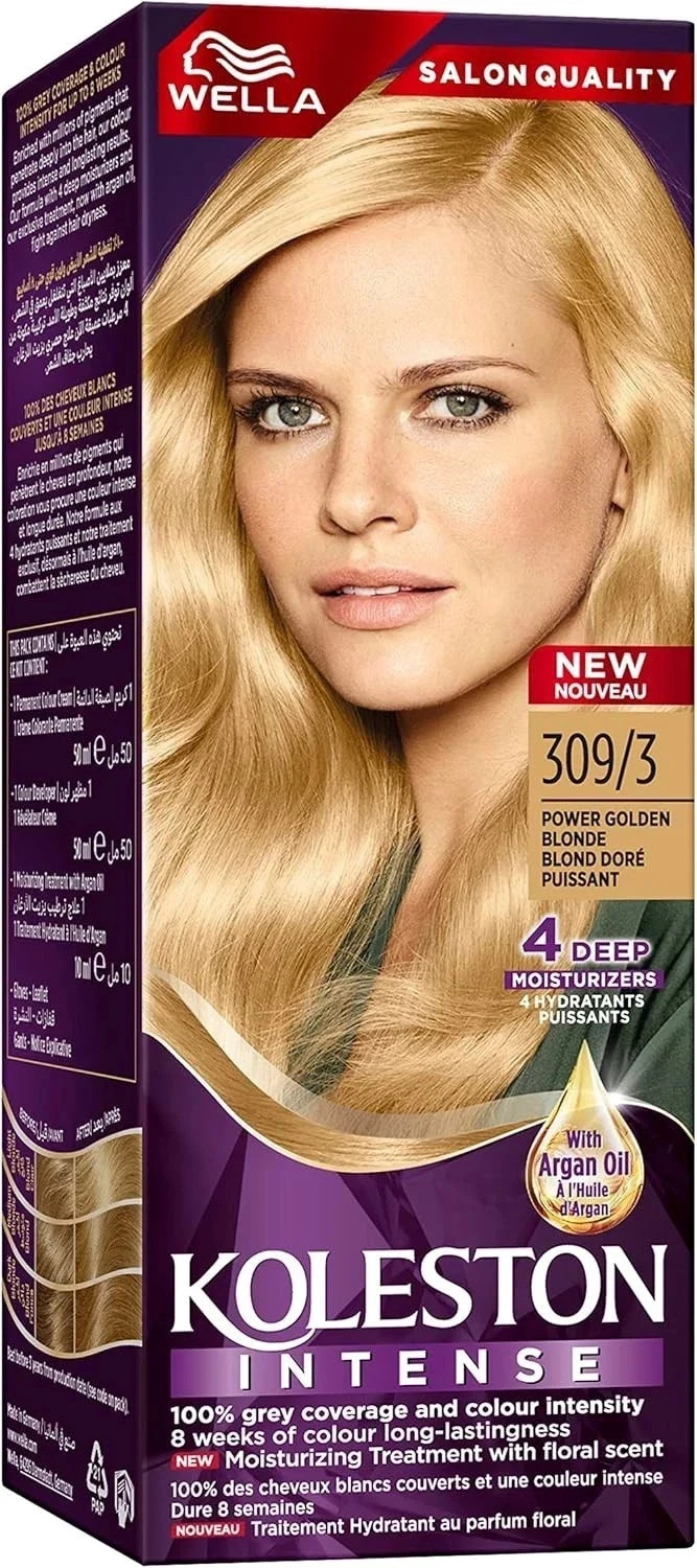 Wella Koleston Hair Color Creme 309/3 - Golden Blonde Free Shipping Worldwide