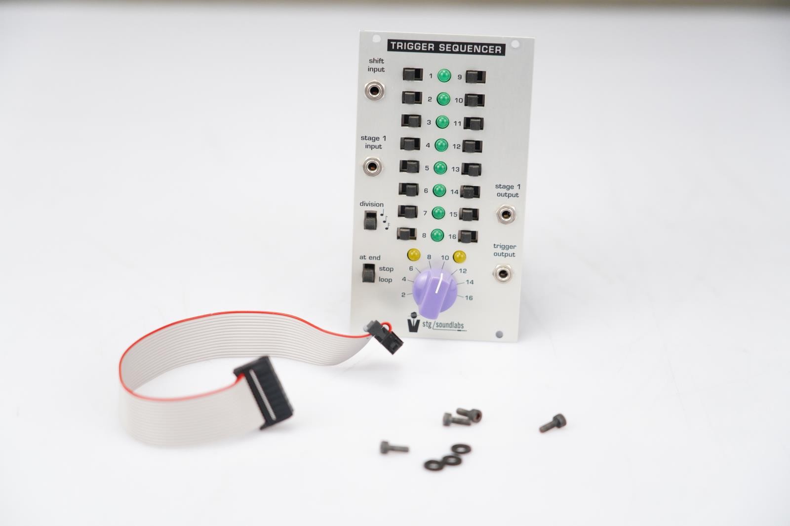 STG Soundlabs Trigger Sequencer Eurorack Module #58455