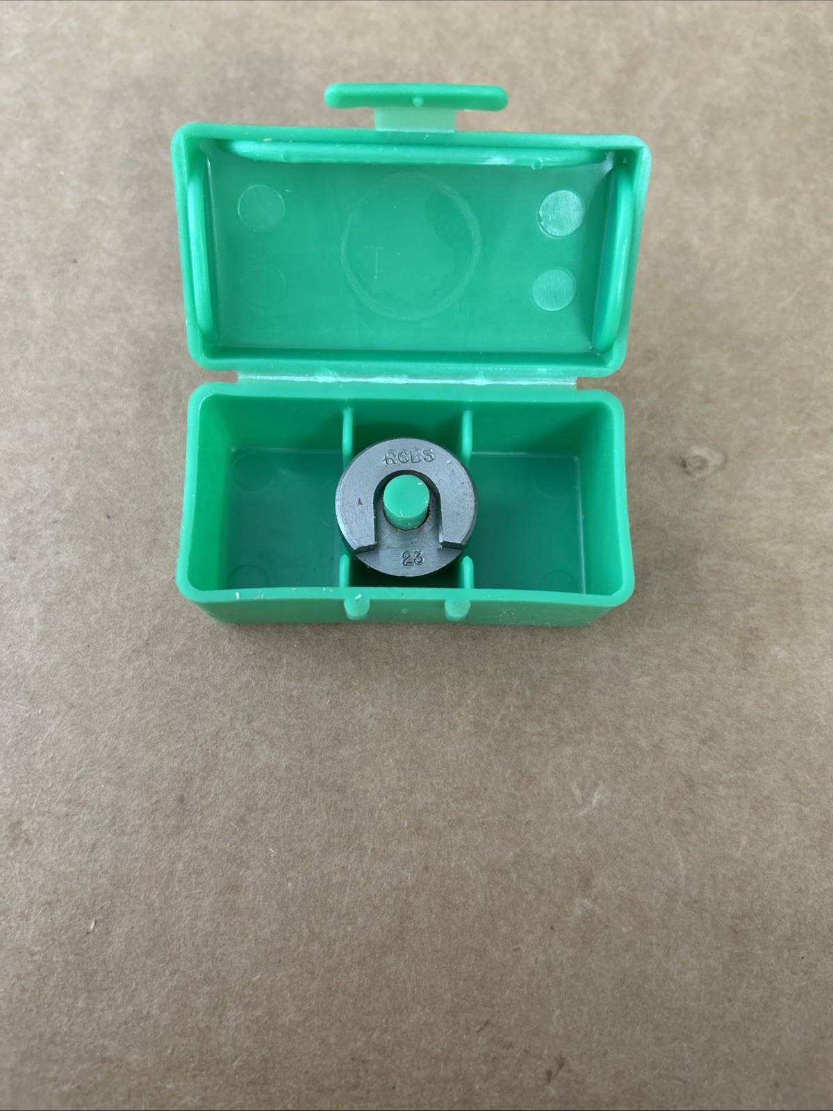 RCBS SHELL HOLDER NO. 23 WITH CASE