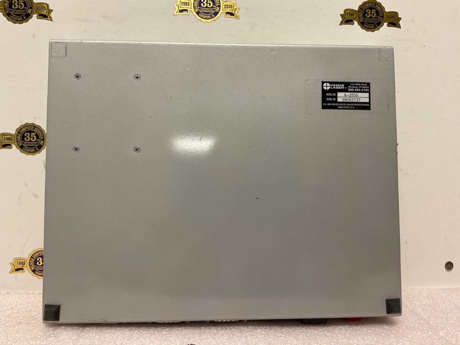 Hamar Laser R-355D Ratiometric Computer Interface R355D powers on fine