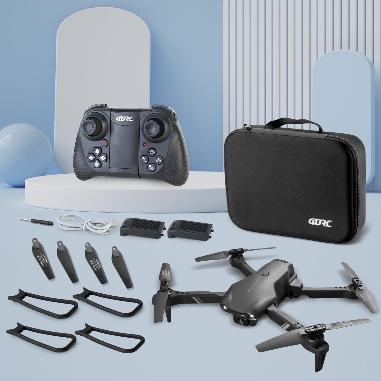 2026 RC Drone 4K Camera WiFi FPV Foldable Rc Quadcopter for beginner Boys Gift